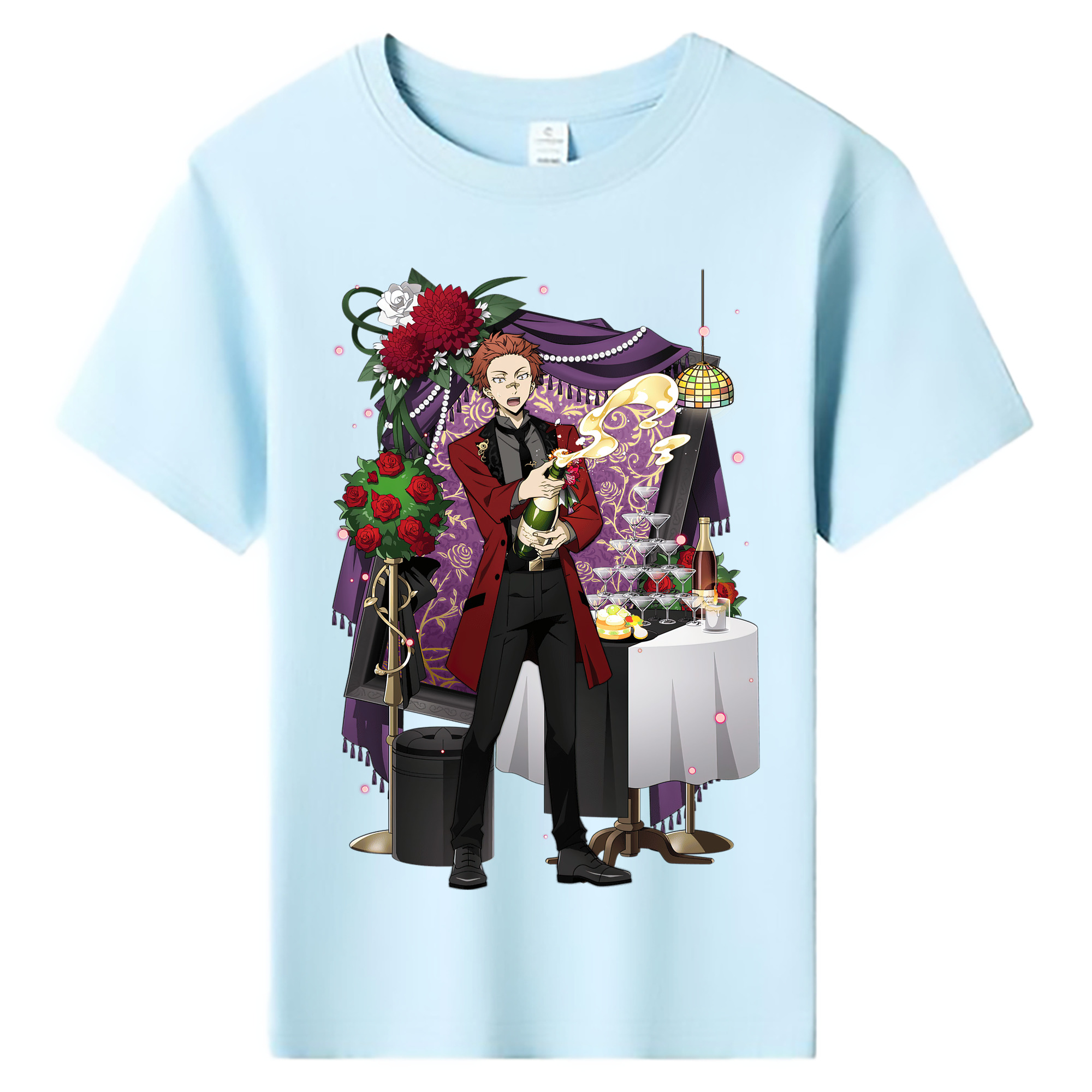 （画像用） 文豪ストレイドッグス Bungo Stray Dogs 綿100％キッズTシャツ（フロントプリント）